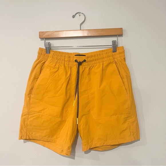 Bonobos Men's Athletic Shorts in Vibrant Yellow - Picture 2 of 5